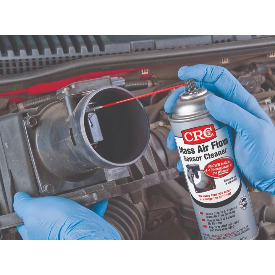 CRC Mass Air Flow Sensor & Throttle Body Cleaner (Double Pack) นํ้ายาล้างเซ็นเซอร์ MAF และ ลิ้นปีกผีเสื้อ รหัส 05111 thumbnail 4