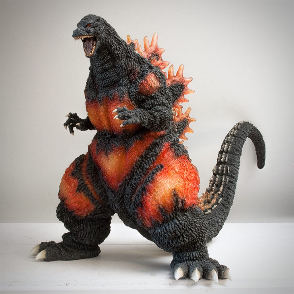 X-Plus Gigantic Series Godzilla 1995(Burning Godzilla)
