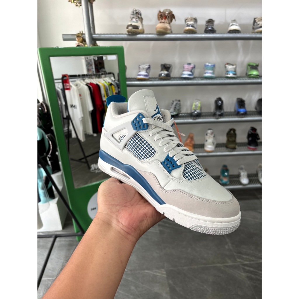 NIKE JORDAN 4 RETRO MILITARY BLUE