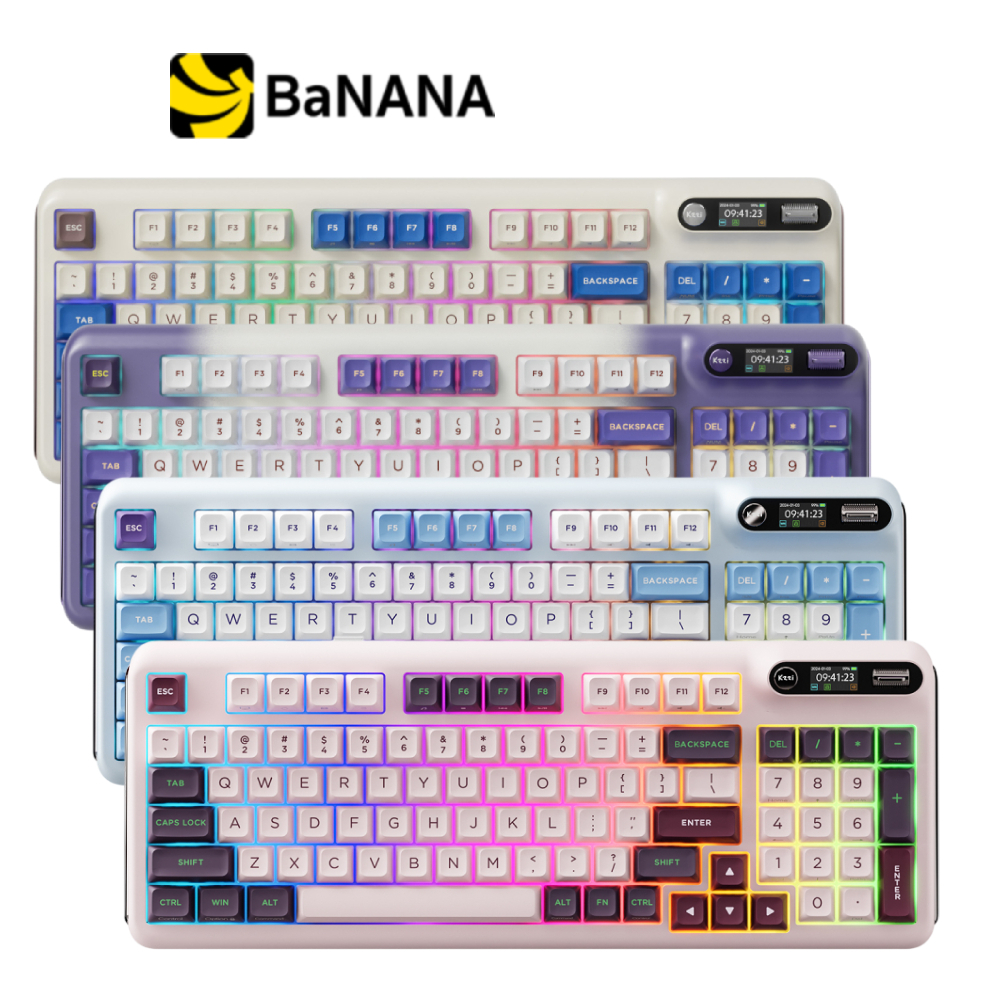 คีย์บอร์ดเกมมื่ง Royal Kludge Gaming Keyboard Z98 by Banana IT