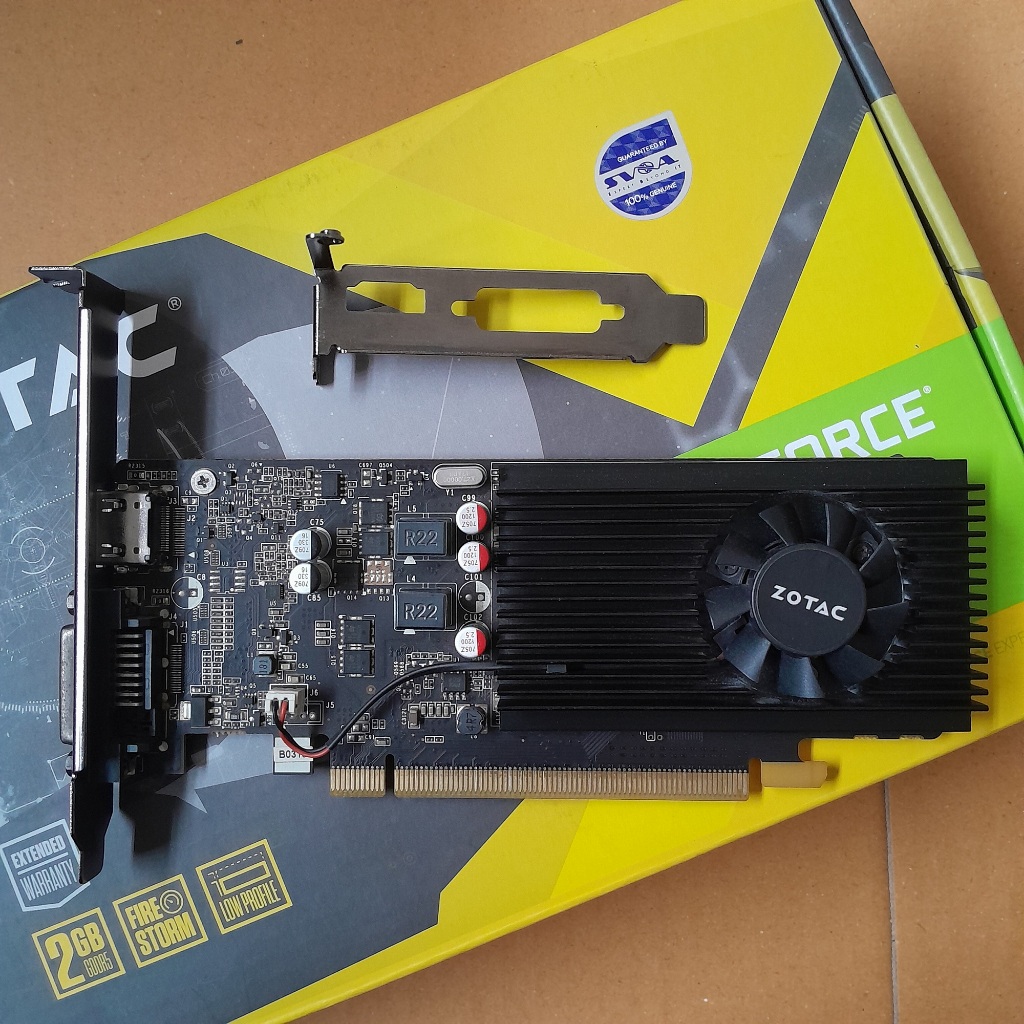[มือสอง] Zotac GeForce GT 1030 Low Profile 2G GDDR5 การ์ดจอ