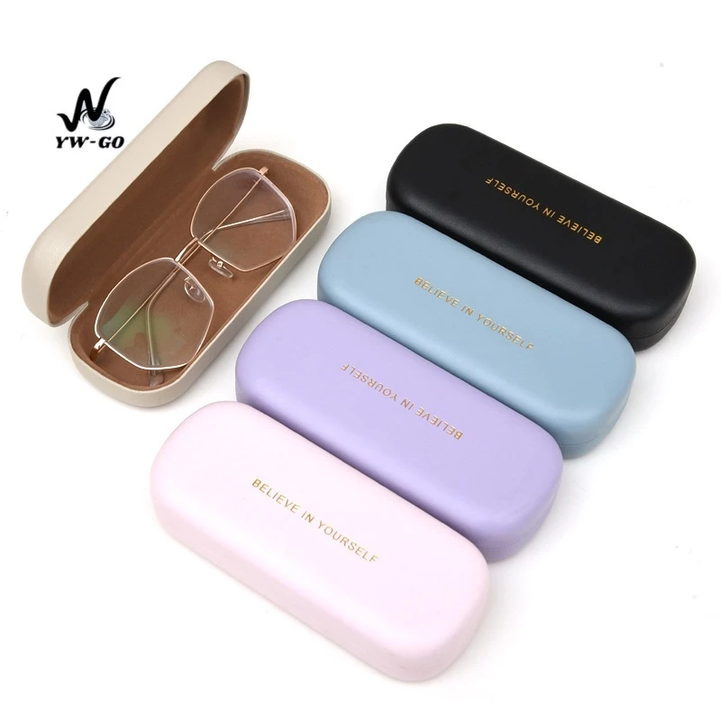 กล่องใส่แว่นตา พกพาสะดวก กล่องแว่นตา หนัง PU ที่ใส่แว่นตา พร้อมส่ง G3349