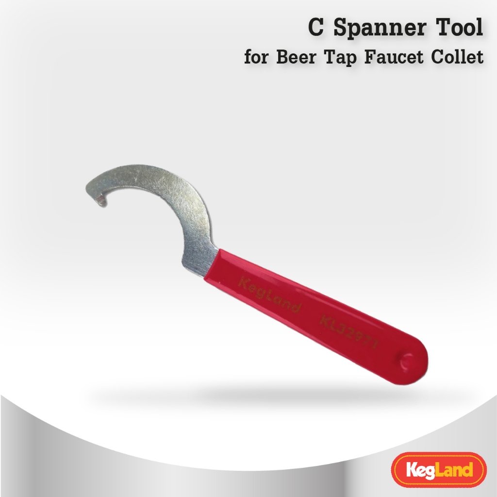 C Spanner Tool for Beer Tap Faucet Collet