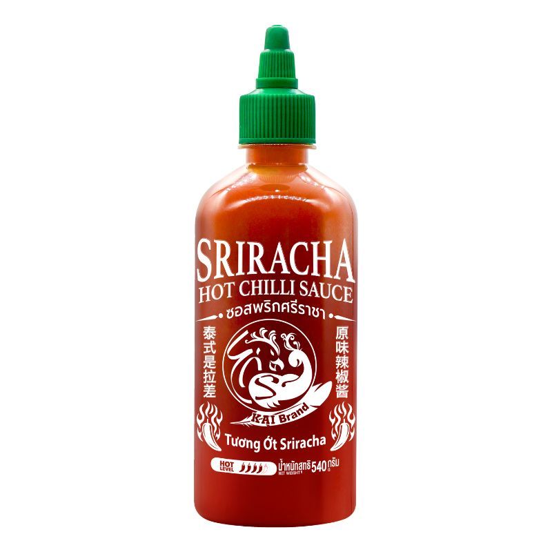 ซอสพริกศรีราชา ตราไก่ 540 ก. / Deksomboon Brand  Sriracha Hot Chili Sauce 540 g