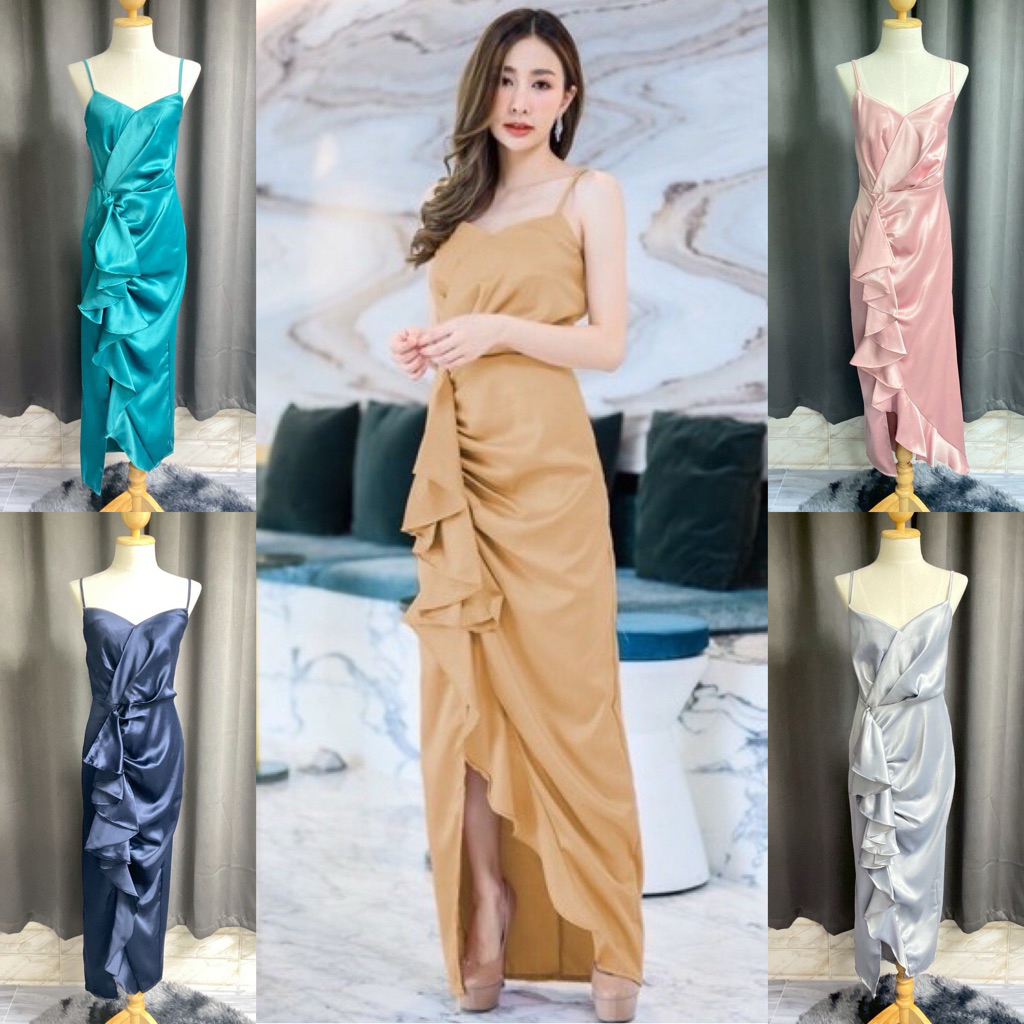 #18 เดรสราตรียาว ชุดใส่ออกงาน
