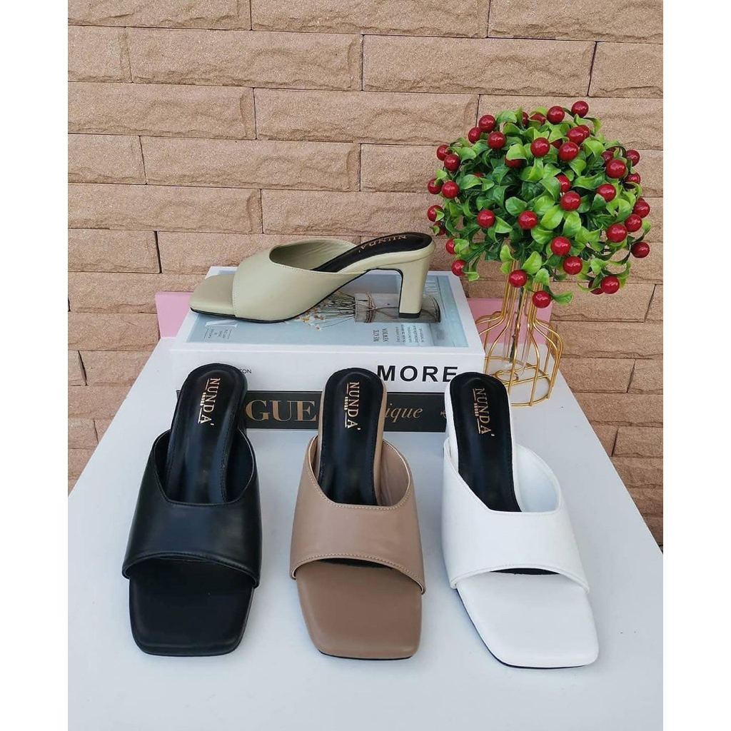 Nunda shoes สูง 2.5 นิ้ว size 36-41