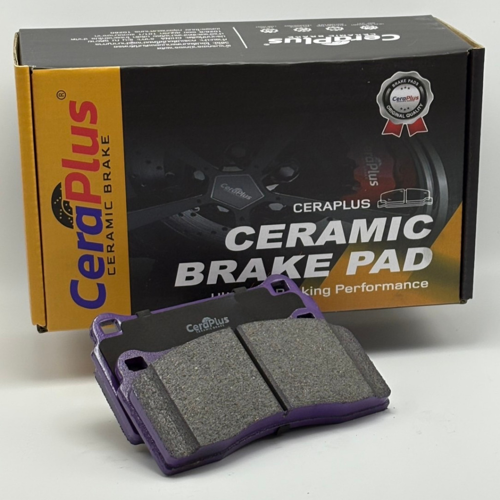 ผ้าเบรค CeraPlus Tesla model 3 Ferrari F40 F50 ผ้าเบรคเซรามิค