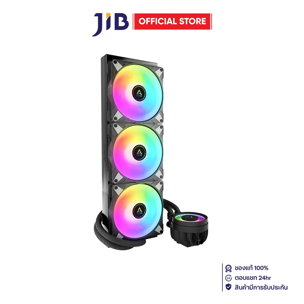 CPU LIQUID COOLER (ระบบระบายความร้อนด้วยน้ำ) ARCTIC LIQUID FREEZER III 420 A-RGB (BLACK) (ACFRE00145