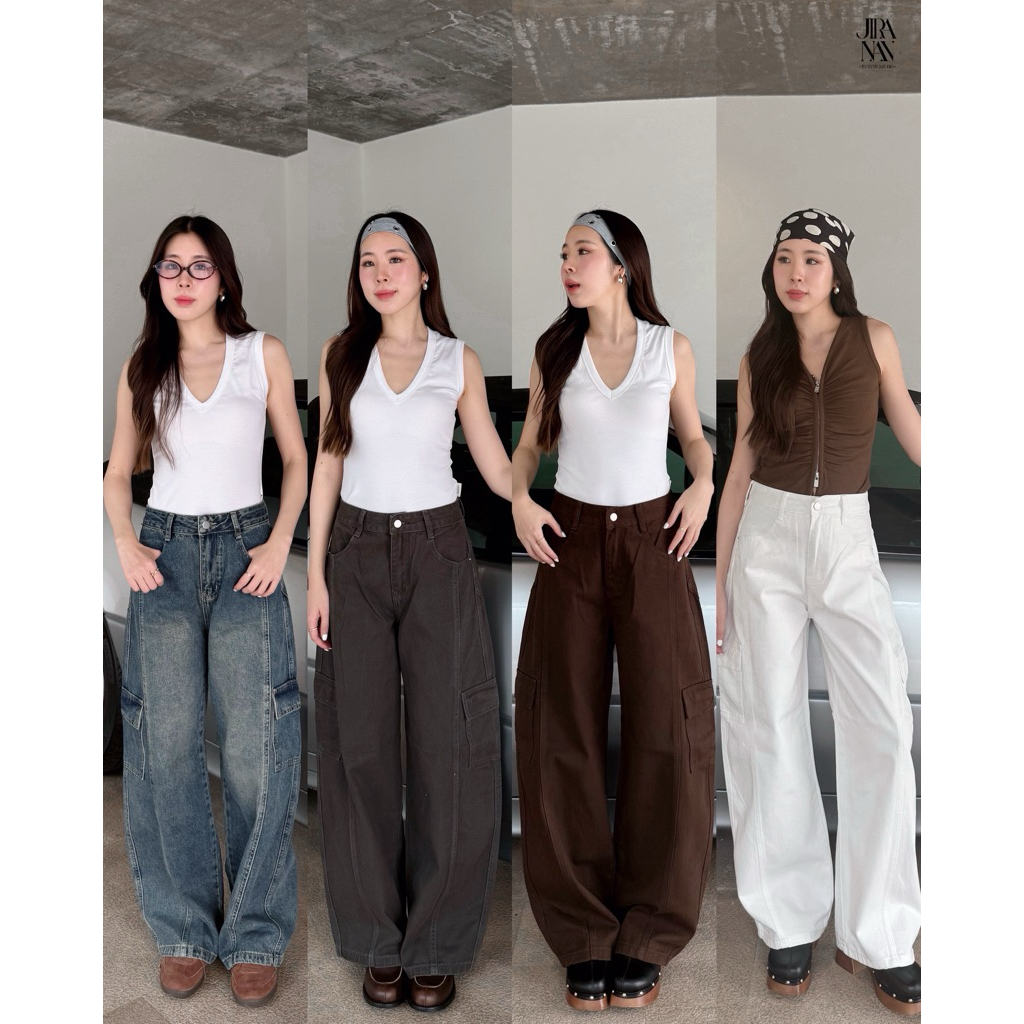 JS12209- LICO BARREL JEANS