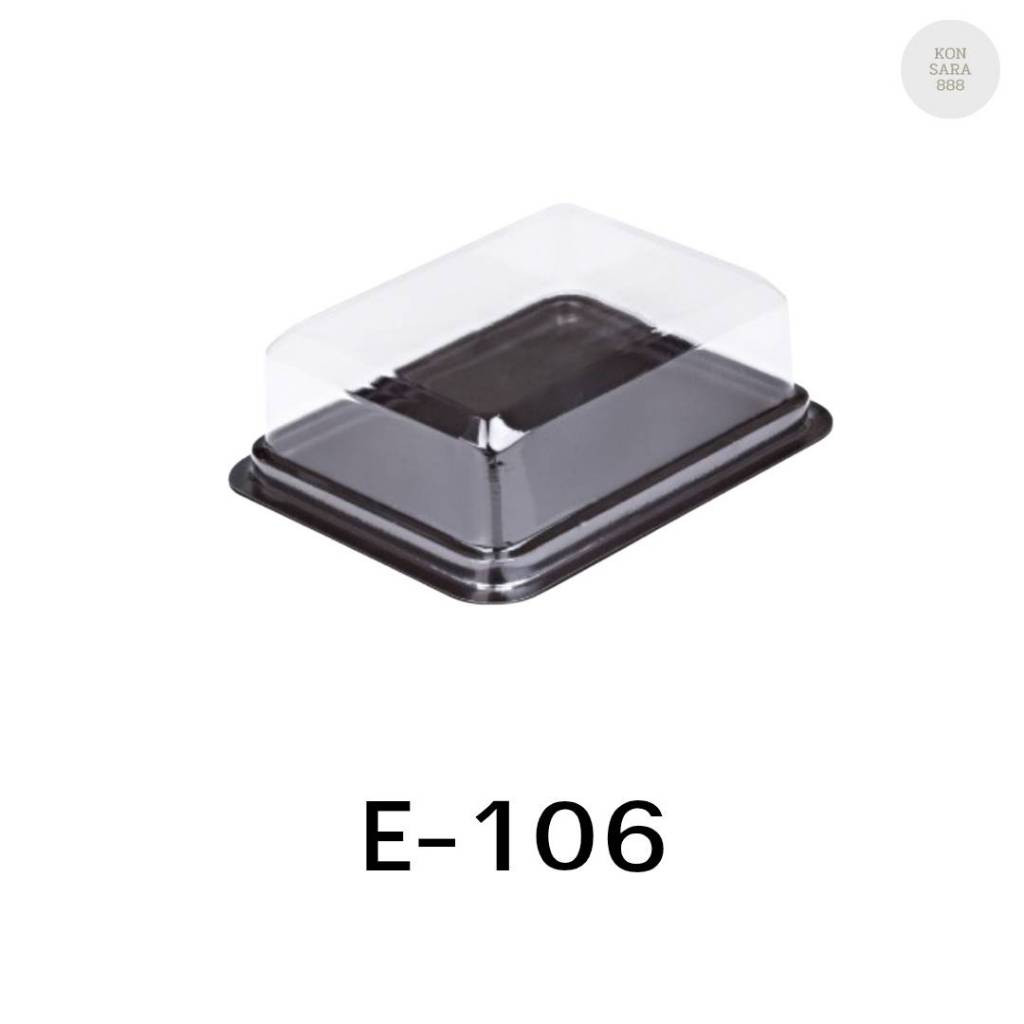 กล่องเบเกอรี่ E-106 ฐานน้ำตาล จำนวน 100 ชุด
