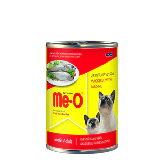 Me-o อาหารเปียกมีโอกระป๋อง ขนาด400กรัม ( 1ชุด 6 กระป๋อง )