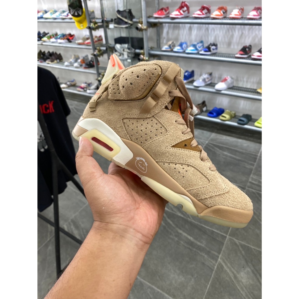 NIKE JORDAN 6 RETRO TRAVIS SCOTT BRITISH
