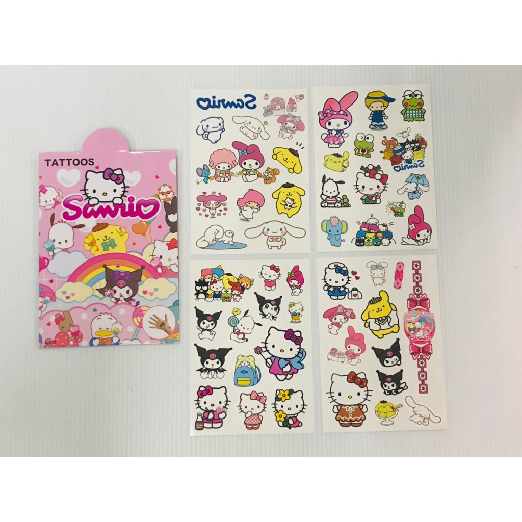 tattoo  ลายการ์ตูน ห่อละ 12 ซอง