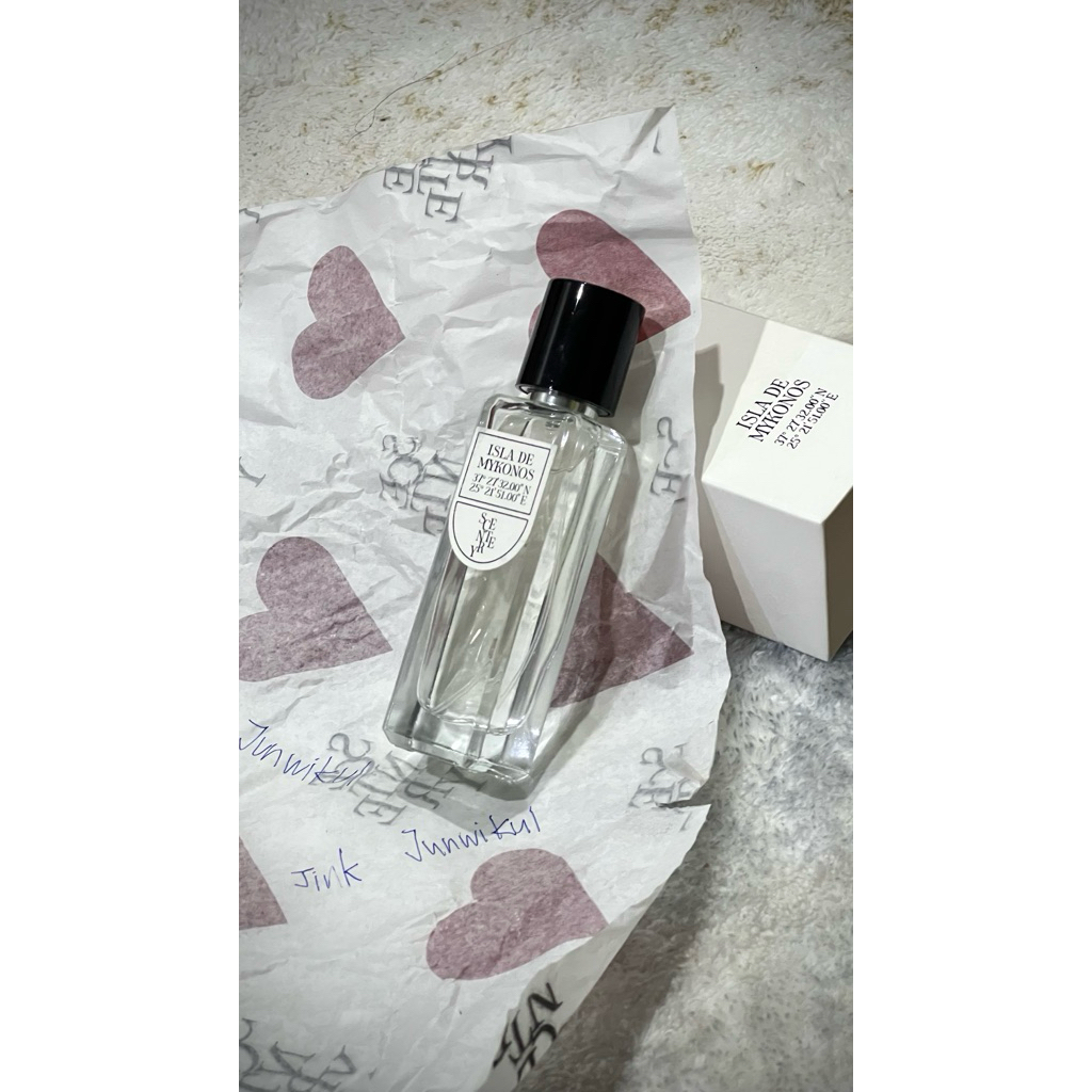 (ทดลอง 2 สเปรย์) scentery isla de mykonos 35 ml