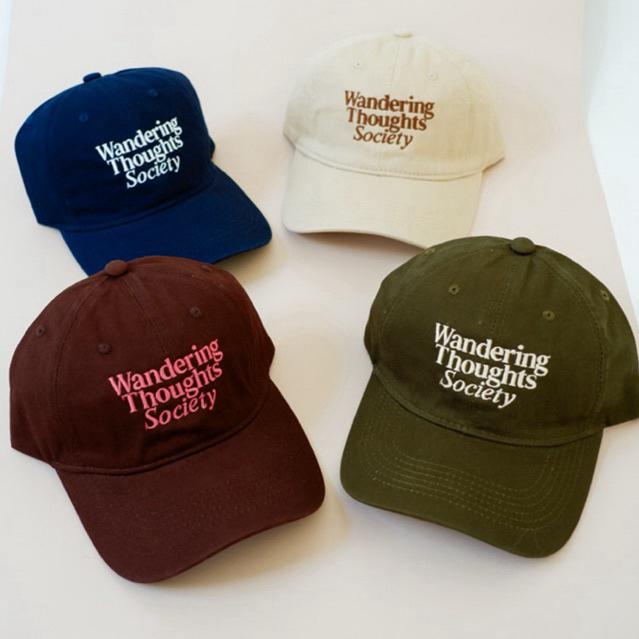 Littlethingsmatter -new‼️ หมวกแก๊ป ลายใหม่ Wandering Thoughts Society