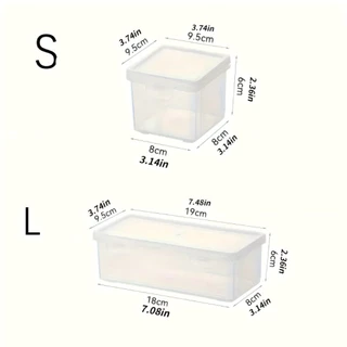 <พร้อมส่ง> กล่องจัดระเบียบ แบบใส 🗳️ Organzied Boxes วางซ้อนได้ กล่องเก็บของ จัดของ กระบอก กล่อง