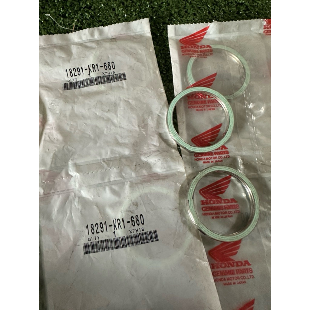 ปะเก็นปากท่อNSR150ไฟตากลม/ตาเหลี่ยม*แท้ศูนย์100%