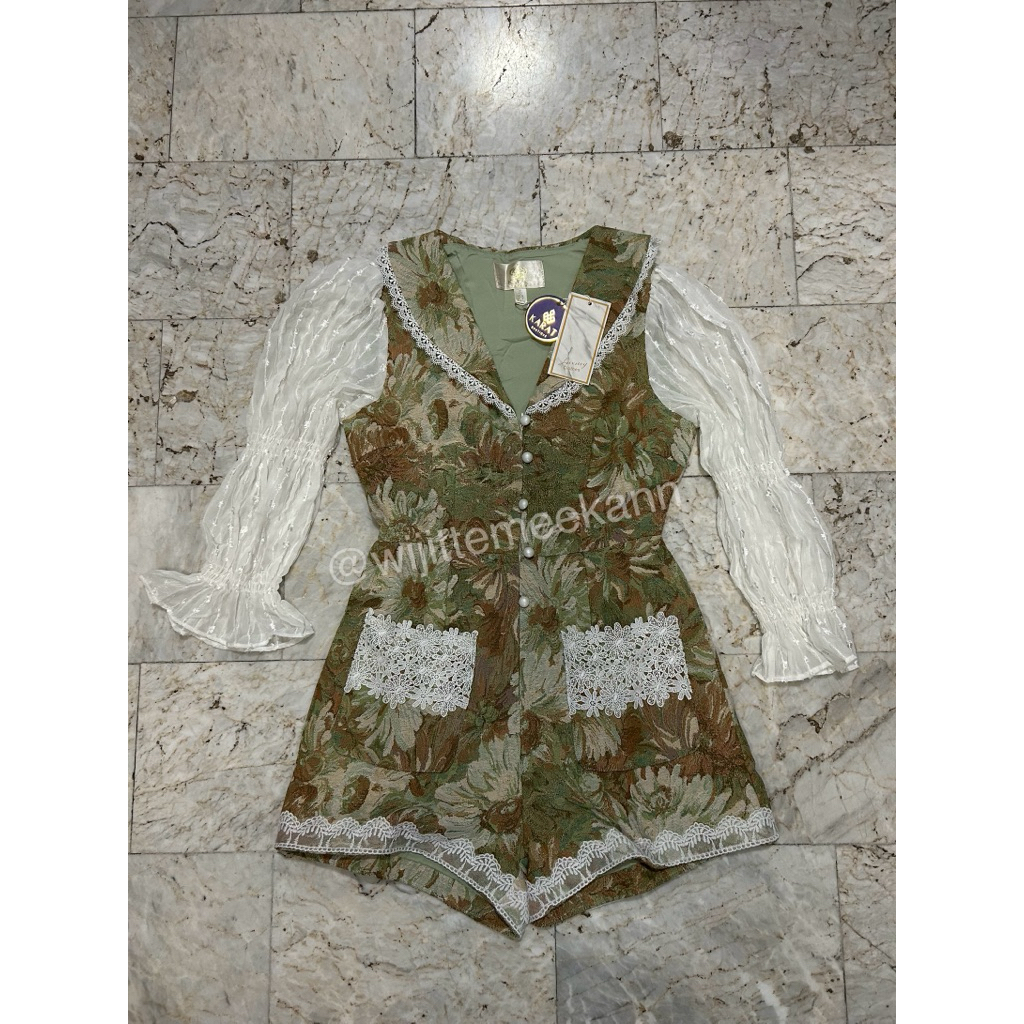 KARAT BOUTIQUE:เดรสกางเกงแขนยาว