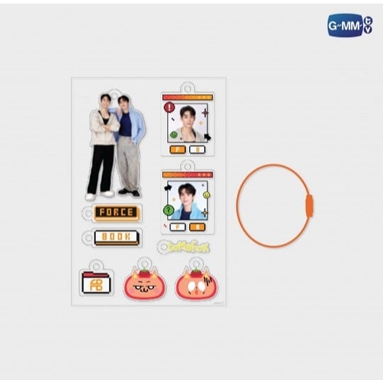 FORCEBOOK CUSTOMIZABLE ACRYLIC KEYCHAIN #Force #Book #Tomafox (พร้อมส่ง)