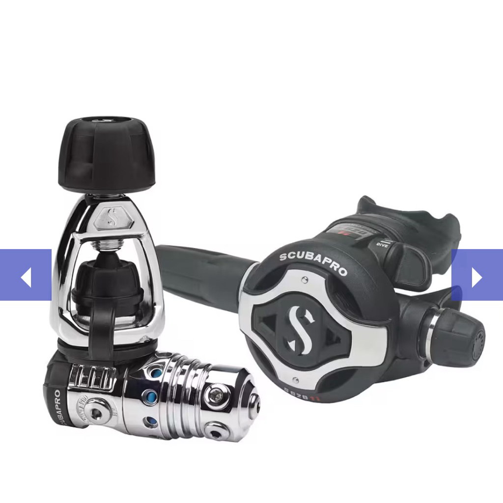 SCUBAPRO - MK25 EVO + S620TI +oct oceanic+guage