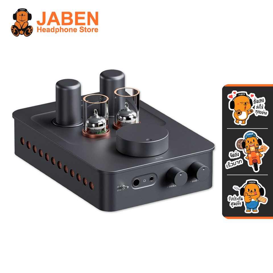 [ประกันศูนย์ไทย] Fosi Audio GR70 แอมป์หลอดสุญญากาศ หูฟังและพรีแอมป์แบบ 2-in-1 กำลังขับ 300mW@32Ω