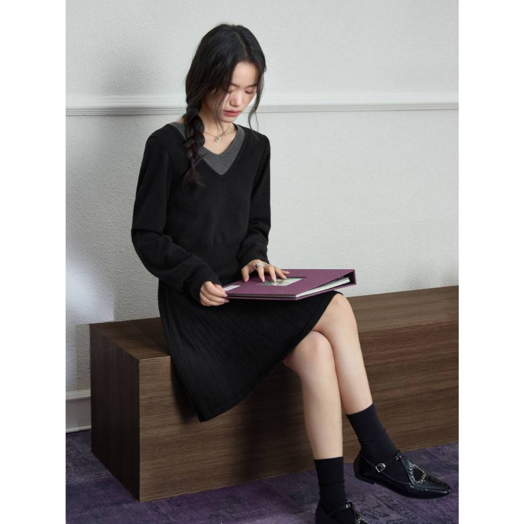 [Preorder] KUOSE : Premium Knit Dress