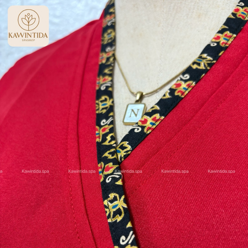 เสื้อสปา เสื้อพนักงานนวด รุ่นตุ้งติ้ง (NF) - รูปที่ 2