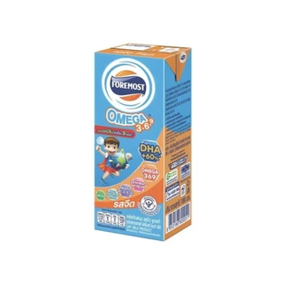 [ส่งฟรี] x1ลัง โฟร์โมสต์ โอเมก้า 369 Foremost Omega UHT ขนาด 180มล. รสจืด (ยกชุดx1ลัง รวม 36 กล่อง) มีหลายรสชาติให้เลือก