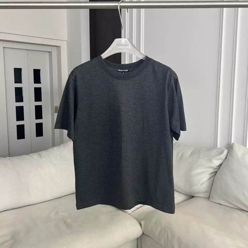 PTBZ001 Boxy crop tee เสื้อยืดคอกลมทรงบ๊อกซี่ PROMTHONG (งานไซส์) thumbnail 6