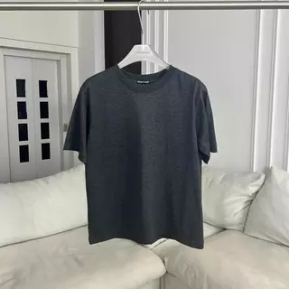 PTBZ001 Boxy crop tee เสื้อยืดคอกลมทรงบ๊อกซี่ PROMTHONG (งานไซส์)