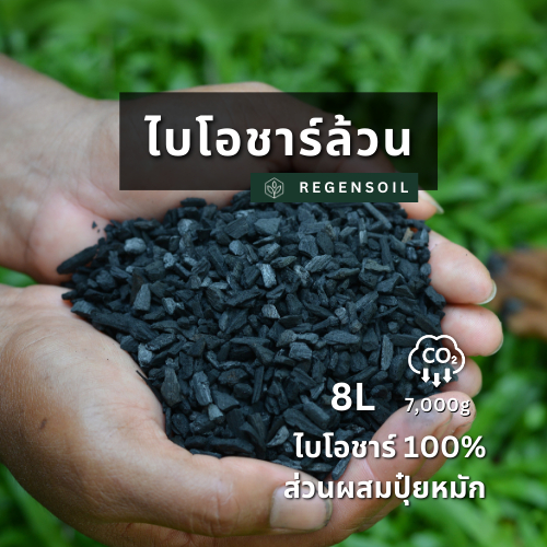 ไบโอชาร์ล้วน - รีเจนซอยล์ RegenSoil