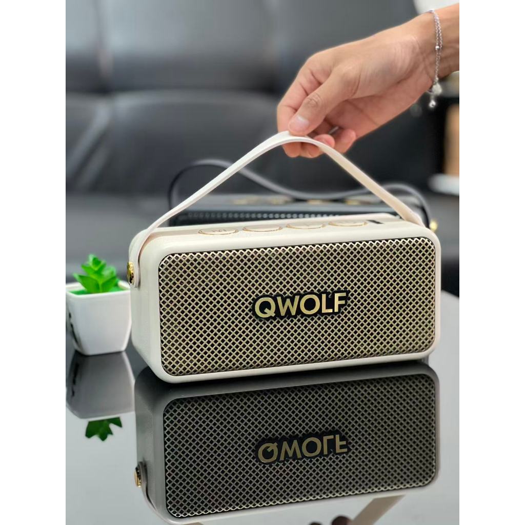 ลำโพงบลูทูธ M39 เสีงเบสแน่น! มีหูหิ้วพกพา รองรับ AUX TF USB บอก%แบตเตอรี่ สามารถลิงค์ได้2ตัว ปรับเสียงได้ ลำโพงเสียงดี