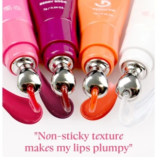 GLAD2GLOW - Brightening Lip Serum (7g) แกลดทูโกลว์ ไบร์ทเทนนิ่ง ลิป เซรั่ม พีช พาย