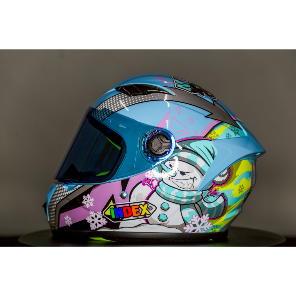 หมวกกันน็อค สำหรับเด็กและคนหัวเล็ก  INDEX รุ่น ZYRA JR 320sp.Online - รูปที่ 7