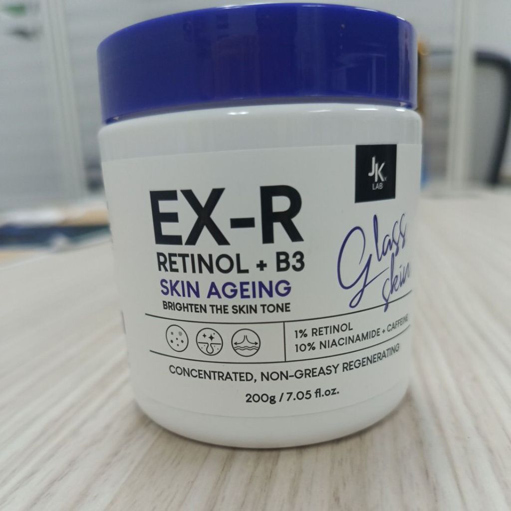 JKxLAB EX-R Retinol Niacinamide White Body Cream200g.