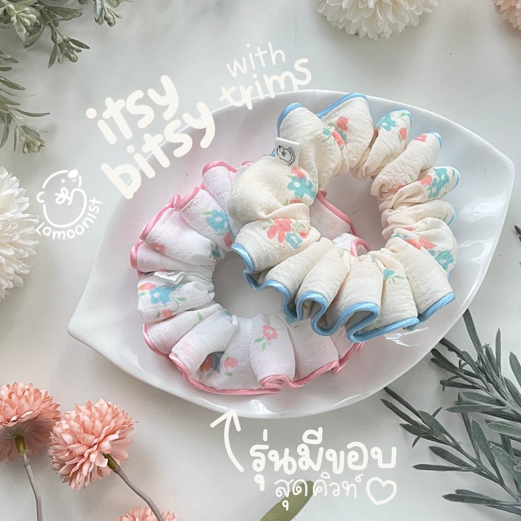 Lamoonist scrunchies • ITSY BITSY มีขอบ