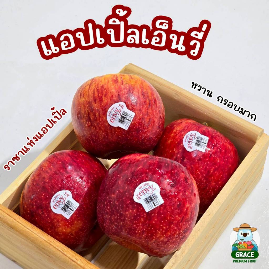 Envy Apple แอปเปิ้ลเอนวี่ 🍎  ลูกใหญ่ ไซส์ L ( NZ/USA )