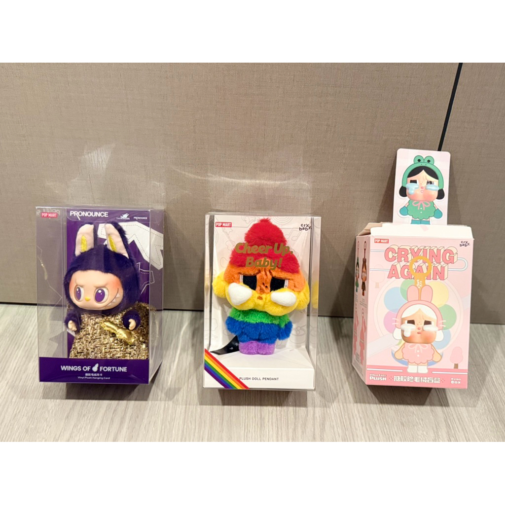 ของแท้ (พร้อมส่ง) พร้อมส่ง💥labubu wing of fortune บู้ม่วง