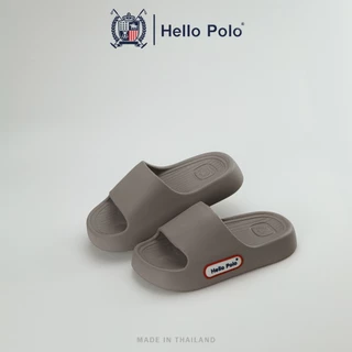 Hello Polo รองเท้าแตะแบบสวม รองเท้าลำลอง พื้นหนา สูง 4 CM. EVA สำหรับผู้ชาย Size 36-45 รุ่น HP8058
