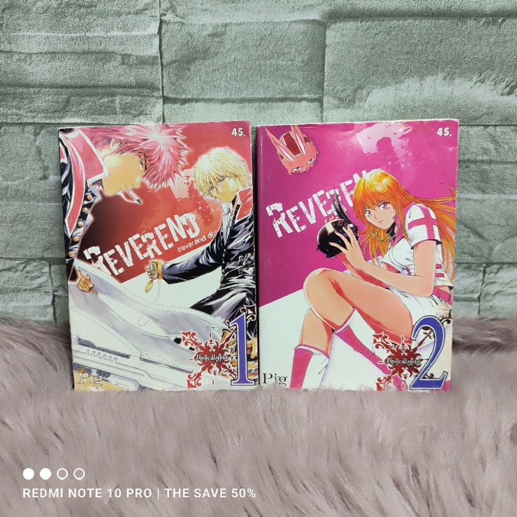 🩵🐇หนังสือการ์ตูน🩵🐇 REVEREND 1-2 เล่ม AB0014