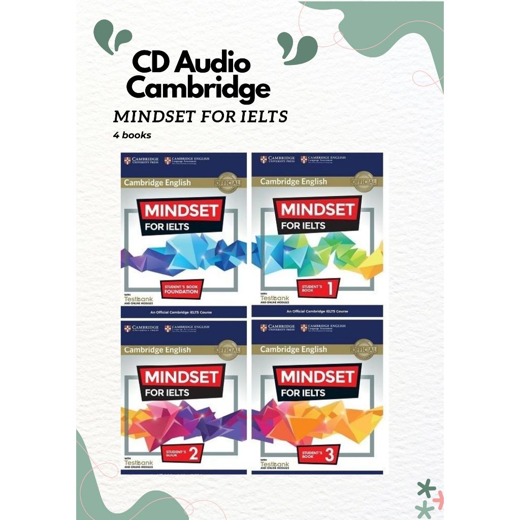 หนังสือ mindset ไอเอล พร้อม CD ครบชุด
