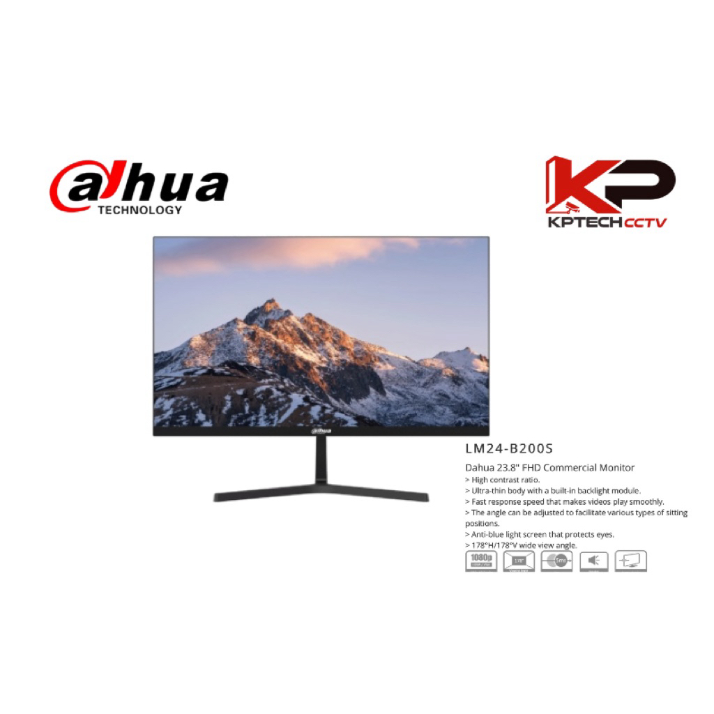 DHI-LM24-B200S จอแสดงผล Dahua 24นิ้ว