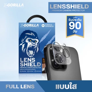 X-GORiLLA เลนส์กล้องกันรอย เหมาะสําหรับiPhone แบบใส ครอบคลุมเต็มกล้อง (รับประกัน90วัน)สินค้าพร้อมส่ง