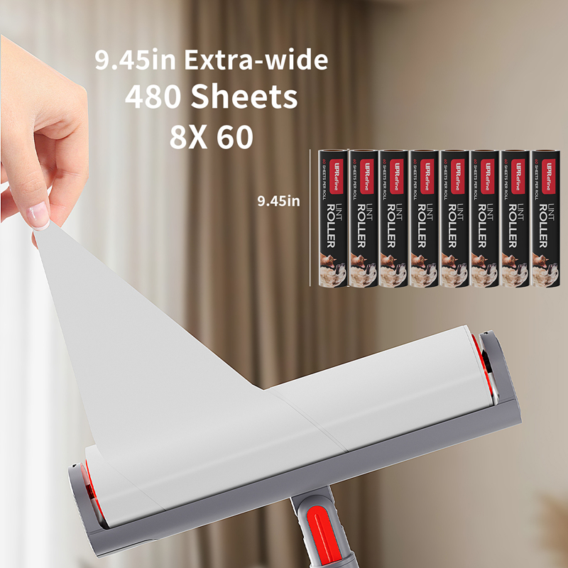 ลูกกลิ้งกำจัดขน เตียง ลูกกลิ้งเปลี่ยนได้  กำจัดขนแมว เสื้อผ้า เครื่องมือกำจัดขนที่เหนียวแน่น lint roller - รูปที่ 5