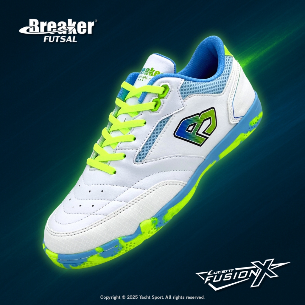 รองเท้าฟุตซอล BREAKER รุ่น LUCENT FUSION X รหัส BK1231