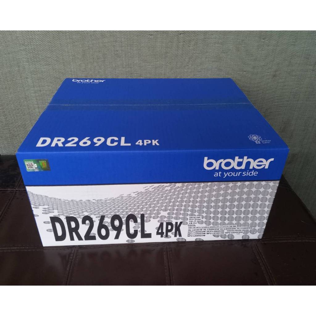 BROTHER DR-269CL-4PK ดรัม Brother คุณภาพสูง พิมพ์ได้ถึง 20,000 แผ่น แท้ศูนย์