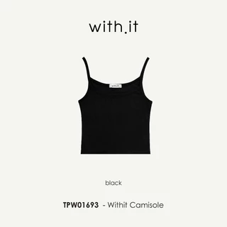Witihit basic cropped camisole สายเดี่ยวทรงครอป - TPW01693