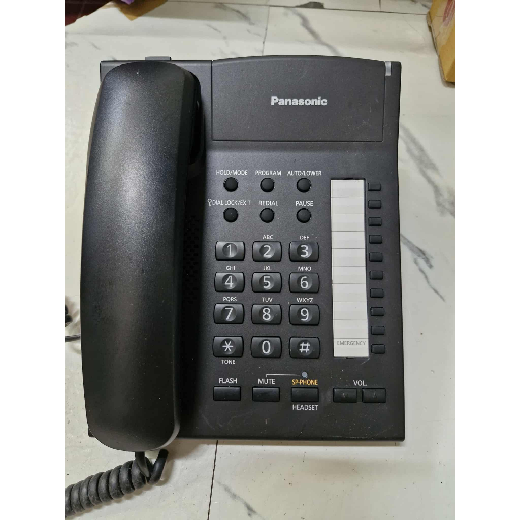 โทรศัพท์ สีขาว Panasonic KX-TS840MX แท้ มือ 2 ราคาถูก