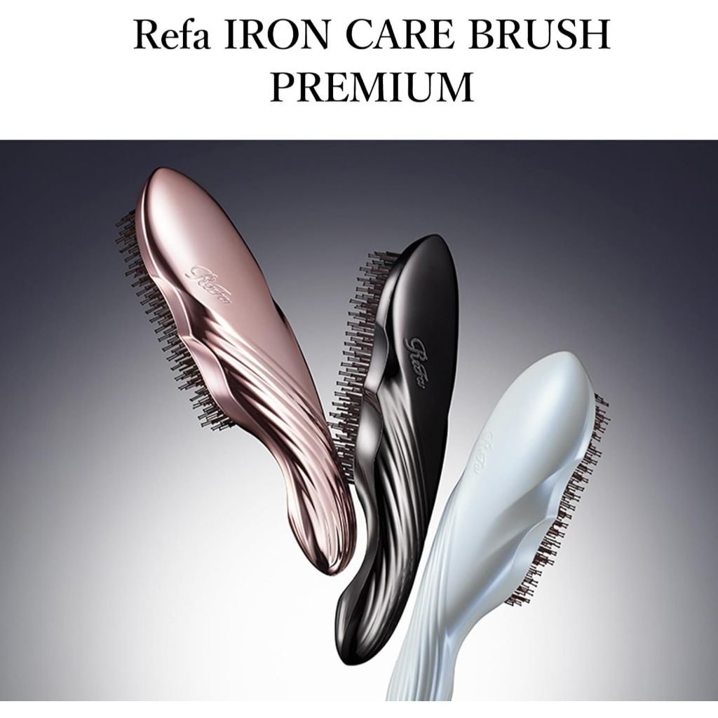 ReFa ION CARE BRUSH Premium แปรงสระผม ดูแลหนังศีรษะ ลดผมร่วง ดีท็อกซ์ ของแท้จากญี่ปุ่น พรีเมี่ยม