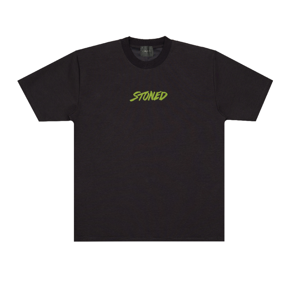 Stoned Colours : Genetic Hexagon Tee Grey